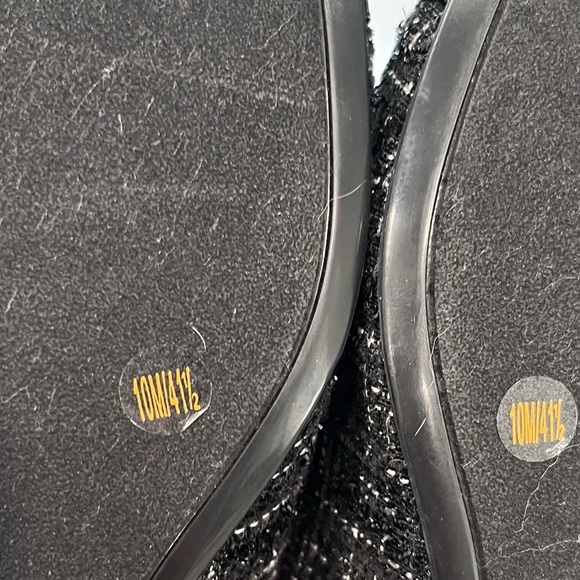 VINCE CAMUTO NWOB Tweed & Patent Leather Minndy Flats Size 10 - Picture 9 of 11